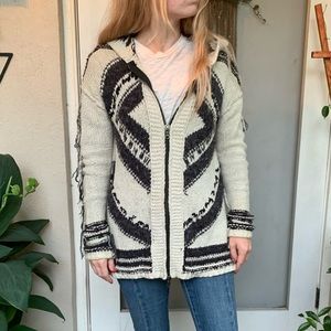 Free People Show Me The Way Zip Up Cardigan